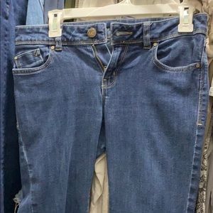 Lauren Conrad Darker Wash Skinny/straight Jeans 4